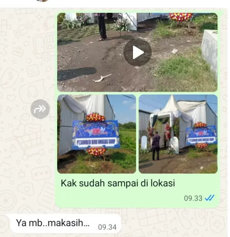 Pengiriman Karangan Bunga Kebon Melati
