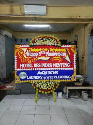 Papan Bunga di Kebon Melati